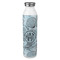 Sea-blue Seashells 20oz Stainless Steel Water Bottle - Full Print (Personalized)