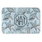 Sea-blue Seashells Anti-Fatigue Kitchen Mat (Personalized)