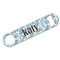 Sea-blue Seashells Bar Bottle Opener w/ Monogram
