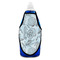 Sea-blue Seashells Bottle Apron - Soap - FRONT