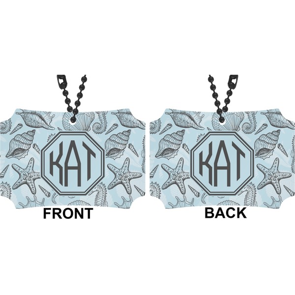 Sea-blue Seashells Car Ornament - Berlin (Approval)