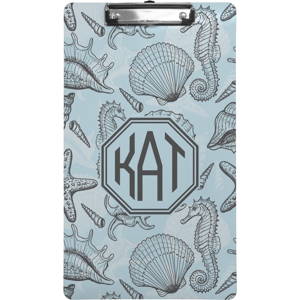 Sea-blue Seashells Clipboard (Legal)