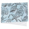 Sea-blue Seashells Cooling Towel (Personalized)