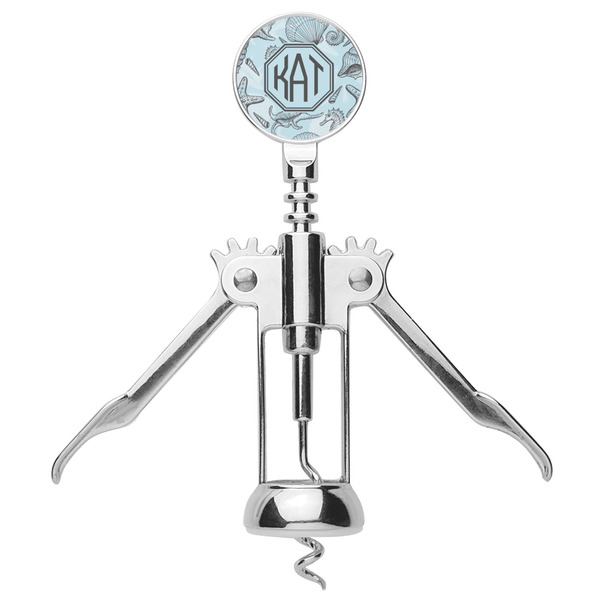 Sea-blue Seashells Corkscrew - Alt