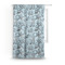 Sea-blue Seashells Custom Curtain With Window and Rod