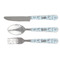 Sea-blue Seashells Cutlery Set (Personalized)