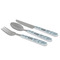 Sea-blue Seashells Cutlery Set - MAIN
