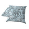 Sea-blue Seashells Decorative Pillow Case - TWO