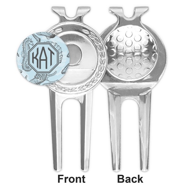 Sea-blue Seashells Divot Tool - Second