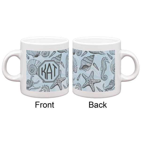 Sea-blue Seashells Espresso Cup - Apvl