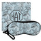 Sea-blue Seashells Eyeglass Case & Cloth Set