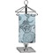 Sea-blue Seashells Finger Tip Towel - Full Print (Personalized)