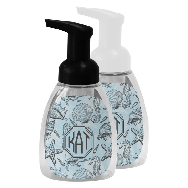Sea-blue Seashells Foam Soap Bottles - Main