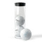Sea-blue Seashells Golf Balls - Titleist - Set of 3 - PACKAGING