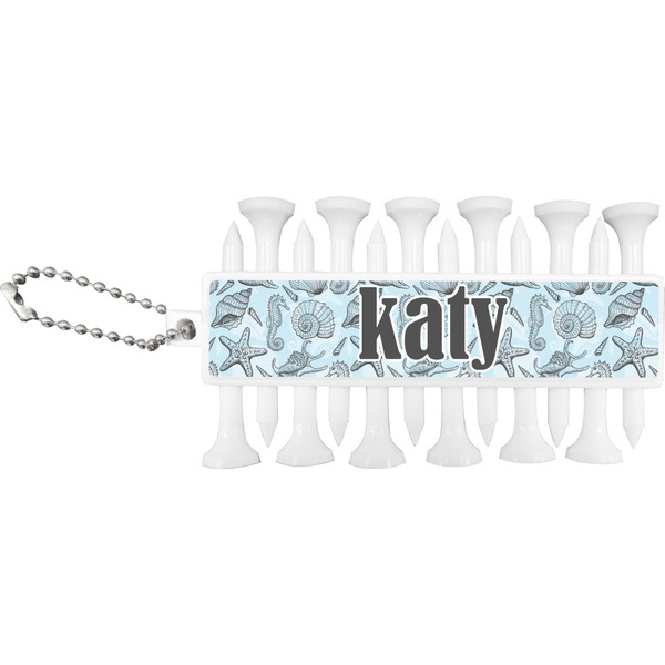 Sea-blue Seashells Golf Buddy