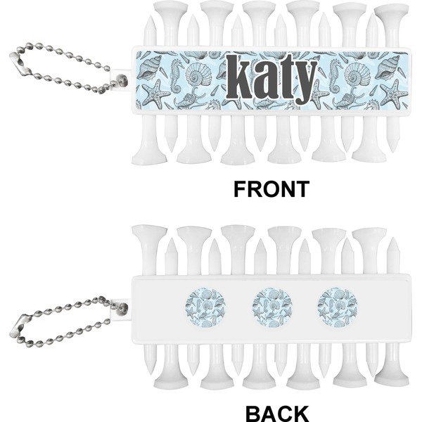 Sea-blue Seashells Golf Buddy (Approval)