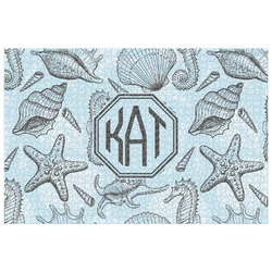 Sea-blue Seashells Jigsaw Puzzle - 1000-piece (Personalized)