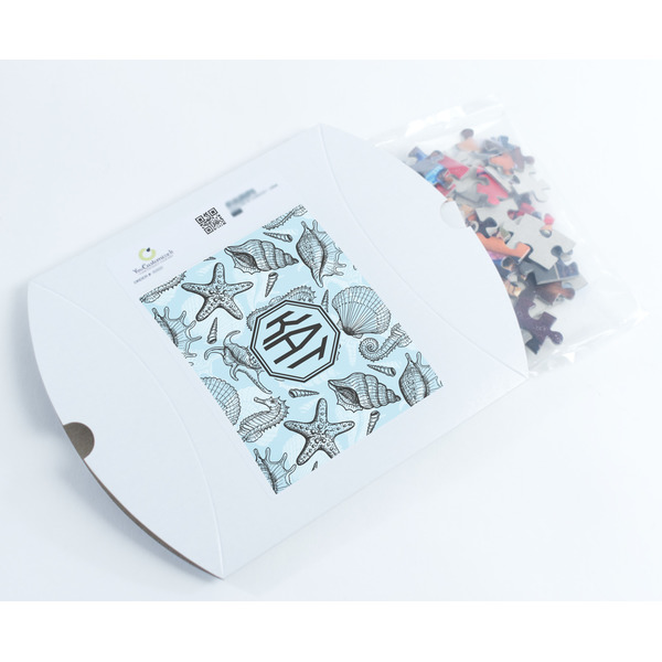 Sea-blue Seashells Jigsaw Puzzle 110 Piece - Box