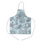 Sea-blue Seashells Kid's Apron - Medium (Personalized)