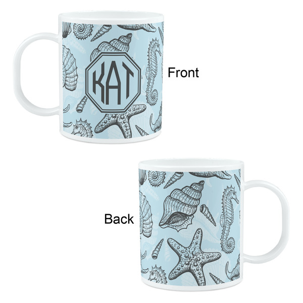 Sea-blue Seashells Kid's Mug - Apvl
