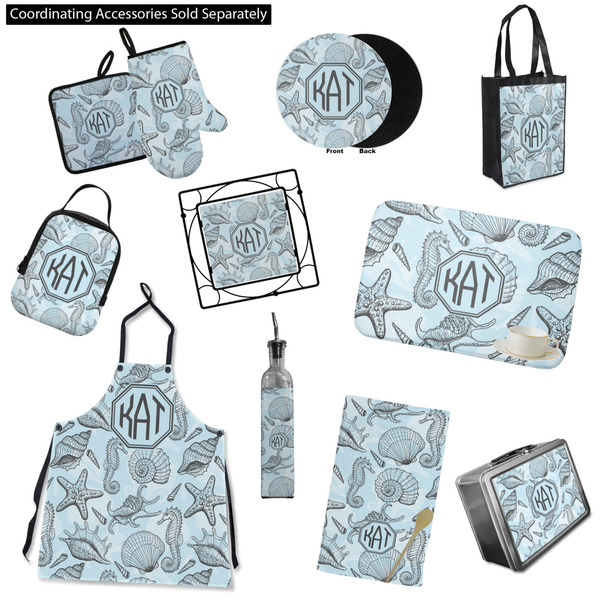 Sea-blue Seashells Kitchen Accessories & Decor