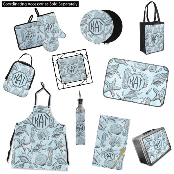 Sea-blue Seashells Kitchen Accessories & Decor