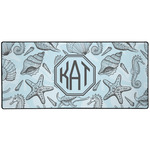 Sea-blue Seashells 3XL Gaming Mouse Pad - 35" x 16" (Personalized)