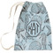 Sea-blue Seashells Laundry Bag - Large (Personalized)