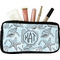 Sea-blue Seashells Makeup / Cosmetic Bag - Small (Personalized)