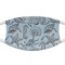 Sea-blue Seashells Cloth Face Mask (T-Shirt Fabric)