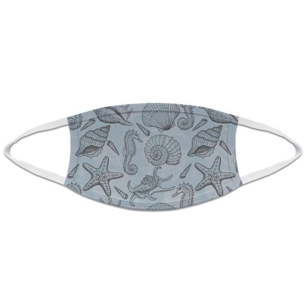 Sea-blue Seashells Mask2