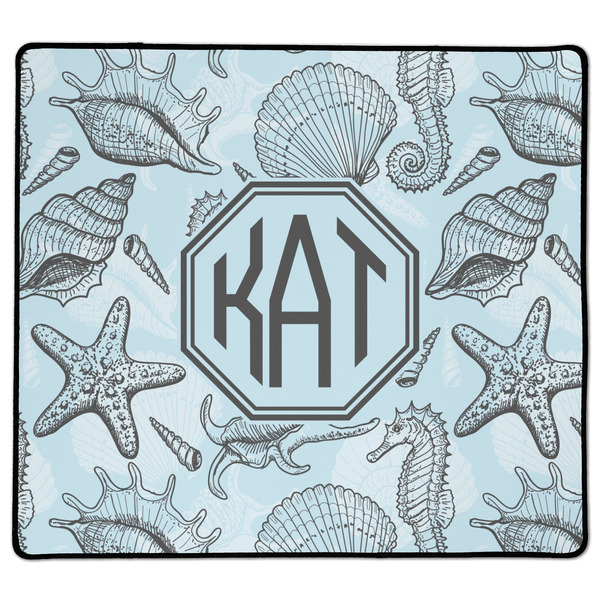 Sea-blue Seashells Medium Gaming Mats - APPROVAL