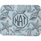 Sea-blue Seashells Memory Foam Bath Mat - 48"x36" (Personalized)