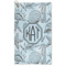 Sea-blue Seashells Microfiber Golf Towel (Personalized)