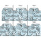 Sea-blue Seashells Page Dividers - Set of 6 - Approval