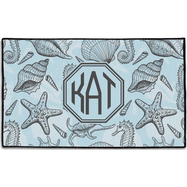 Sea-blue Seashells Personalized - 60x36 (APPROVAL)