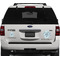 Sea-blue Seashells Personalized Car Magnets on Ford Explorer