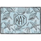 Sea-blue Seashells Door Mat - 36"x24" (Personalized)