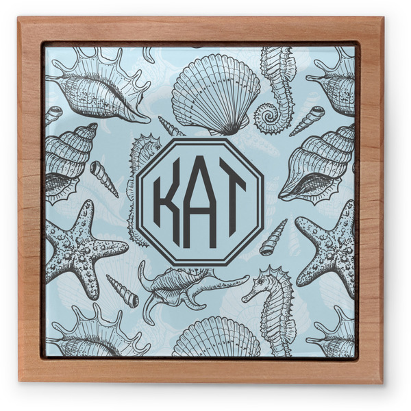 Sea-blue Seashells Pet Urn - Apvl