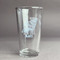Sea-blue Seashells Pint Glass - Two Content - Front/Main
