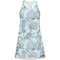 Sea-blue Seashells Racerback Dress