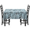 Sea-blue Seashells Tablecloth (Personalized)