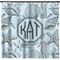 Sea-blue Seashells Shower Curtain - Custom Size (Personalized)