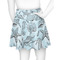 Sea-blue Seashells Skater Skirt - Back