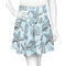 Sea-blue Seashells Skater Skirt - 2X Large