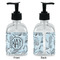 Sea-blue Seashells Glass Soap/Lotion Dispenser - Approval