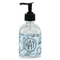 Sea-blue Seashells Glass Soap & Lotion Bottle - Single Bottle (Personalized)