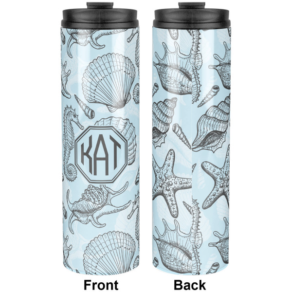 Sea-blue Seashells Stainless Steel Tumbler 20 Oz - Approval