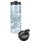Sea-blue Seashells Stainless Steel Skinny Tumbler (Personalized)