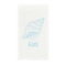 Sea-blue Seashells Guest Towels - Full Color - Standard (Personalized)